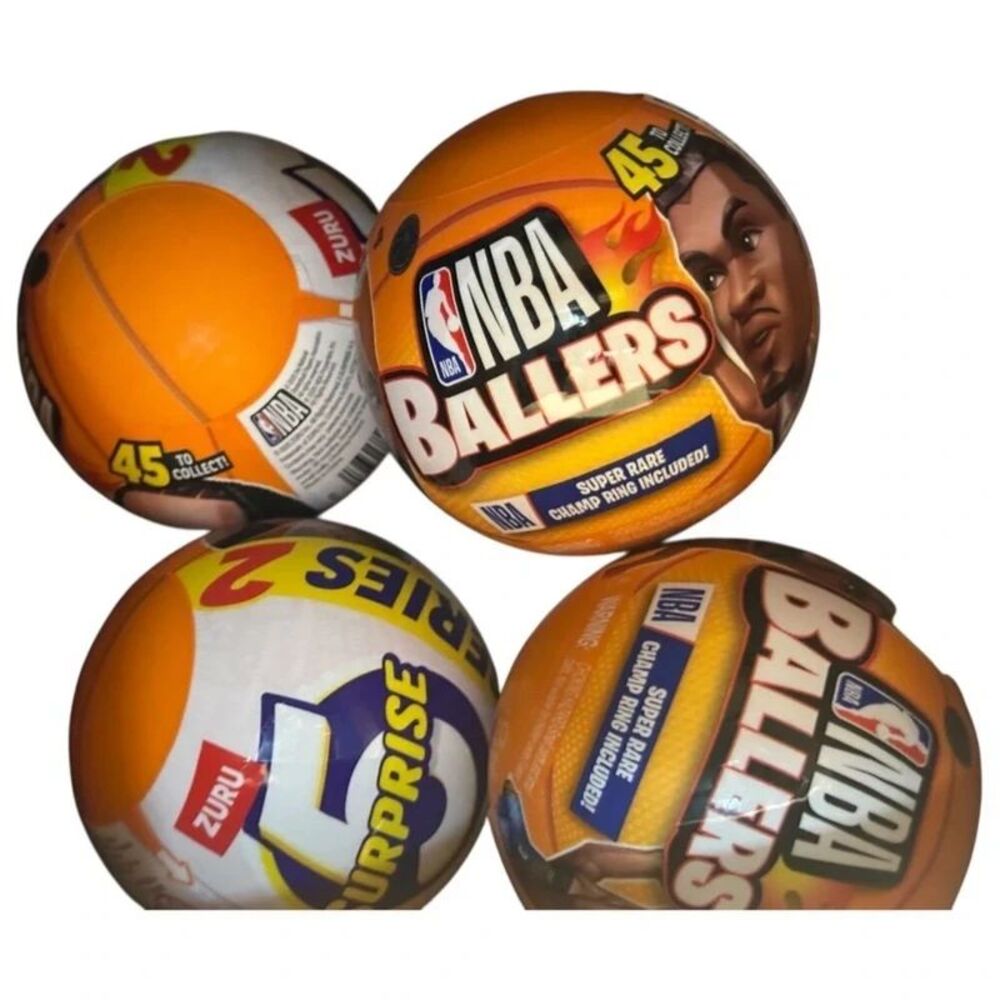 One (1) Zuru 5 Surprise Series 2 NBA Ballers Mystery Ball